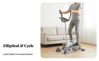 Cross Trainer Adjustable Resistance Smooth Stride Joint Friendly for Seniors