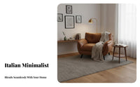 3-Seater Straight Sofa Italian design 3-Seater Sofa technicalnical Fabric Couch for Apartment Dwellers, Interior Designers, Lounge Area, Home
