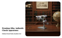 1/72 Historic Plane Model Pre-Assembled Historic Biplane Period Biplane Detailed Diecast Alloy Airplane Model