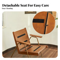 Minimalist Iron Armchair Mechanical & Aesthetic Single Sofa Retro Artistic Design Light Luxury for Homeowners, Adults, Cafe