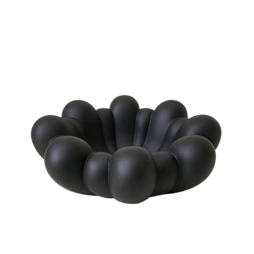 Sculptural Tray with Legs Textured Cloud Tray Decorative for Entryway