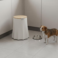 Trash Can with Lid Odor Control Pet-Proof Trash Bin Anti-Tip