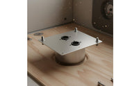Combustion Heater Mounting Plate Shielded Cover Parking Heater Bracket Plate Sturdy Vehicle Accessory
