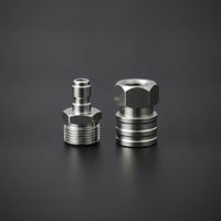 Water Outlet Adapter with Quick Coupling Stainless Steel M22 Hose Connector Quick Connect Adapter Corrosion-Resistant