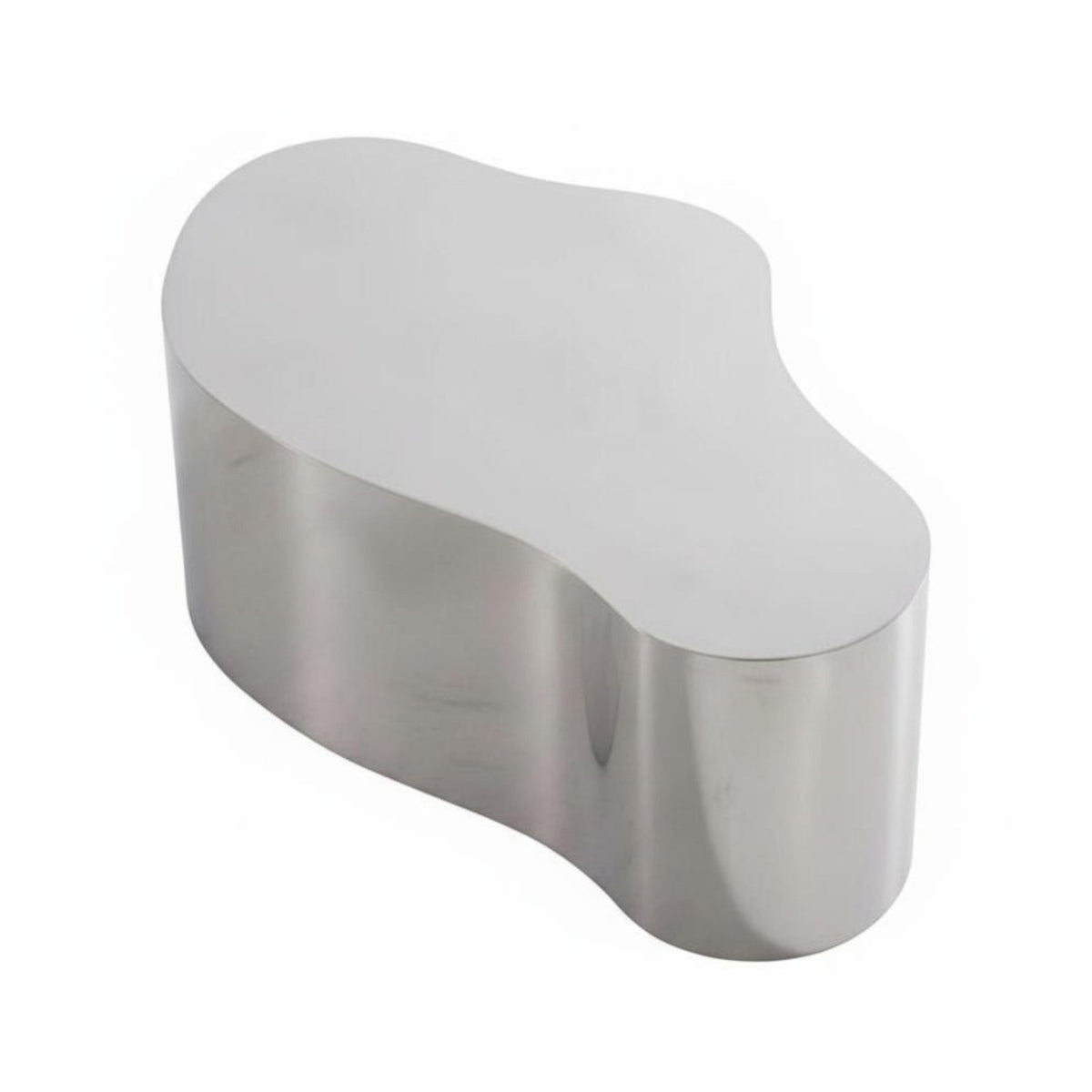 Sculptural Design Serpentine Coffee Table Flowing Lines Home Furnishing Luxury Feel Household Furniture distinctive Shape for Interior Designers, Apartment Dwellers, Hotel Lobby, Office Reception, Next to Sofa, Small Spaces