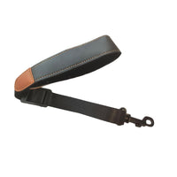 Saxophone Neck Strap with Adjustable Shoulder Strap, Faux Leather, for Beginners