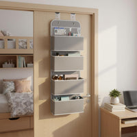 Over Door Storage Bag Space Saving Multi Pocket Wall Hanger Easy to Install