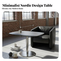 Adjustable Pedestal Table Vintage design space-efficient Utility Stand Multi-Functional