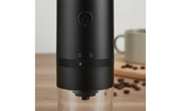 Portable Electric Coffee Grinder Transparent Powder Container Universal Serial Bus Replenishable Coffee Grinder Automatic
