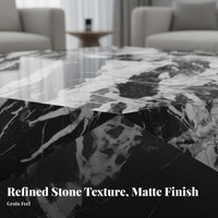 Faceted Pedestal Table Minimalist Design Living Room Furniture Modern Design Italian Inspired for Homeowners, Lounge Area