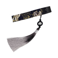 Keyboard Decorative Strap Traditional Pattern Keyboard Tassel Pendant Curved Fit Design Computer Accessory for Gaming Enthusiasts, Office