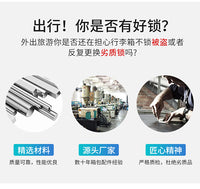 Zhengbo Luggage Lock with Combination for Backpacks and Suitcases