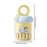 Transparent Fruit Washing Cup Compact Cup with Draining Basket Clear Fruit Washer Portable for Kitchen