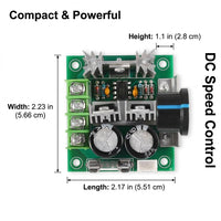 DC Motor Speed Regulator, Variable Speed DC Motor, DC Motor Controller with Knob, High Efficiency DC - Image 5