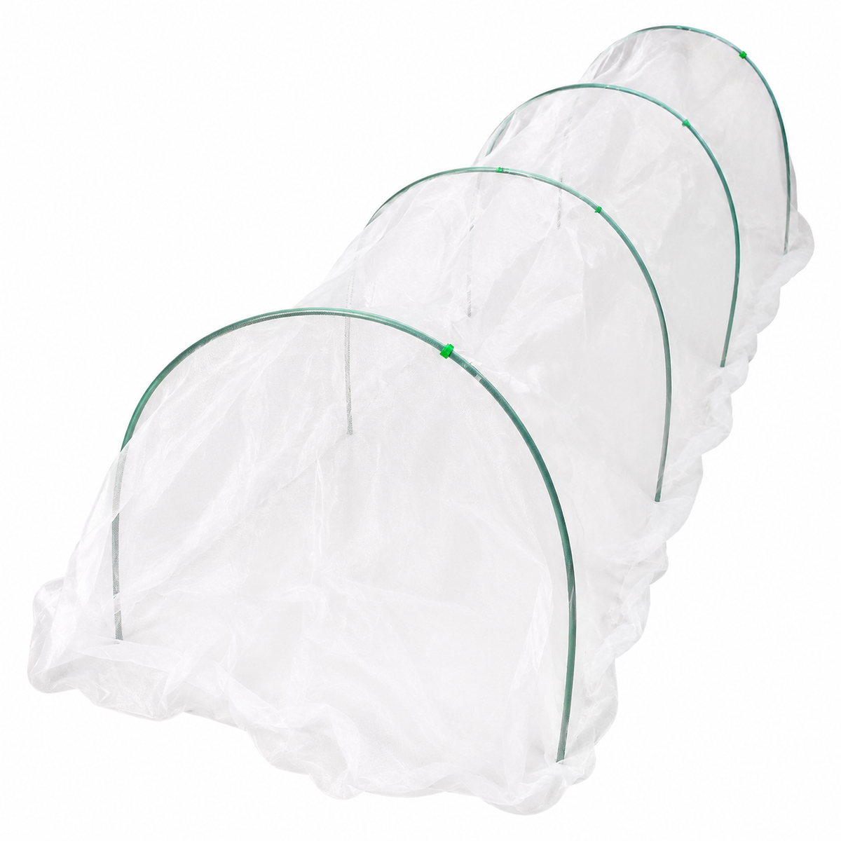 Garden netting against rabbits and insects, white, 40 cells, 3x4.6 m