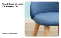 Upholstered Toddler Chair Lightweight children's Seat Portable for Living Room