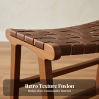 Foldable Woven woven seat Chair Wabi-Sabi Aesthetic Outdoor Furniture Portable