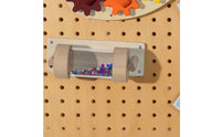 DIY Component Wooden Rainmaker Toy Early Learning Pegboard Rainstick Accessory Auditory Stimulation Rolling Rain Sound Tube Develops Hand-Eye Coordination for Toddlers, Babies, Nursery, Playroom