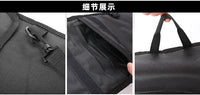 Kayak Paddle Bag, Oxford Cloth, Double-Blade Paddle Storage, Black