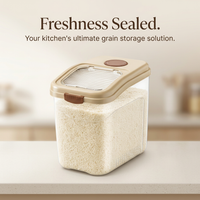 Airtight Food Storage Containers, Kitchen Storage, Dry Food Storage, Cereal Stor #variant:Transparent White
