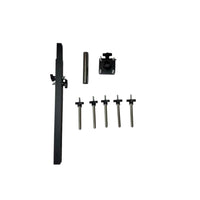 5-Group Cowbell Mount with Plastic Bells 4" 5" 6" 7" 8" for Percussion