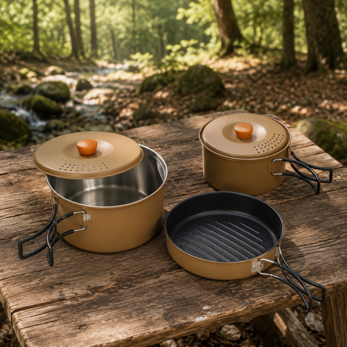 camping cookware set