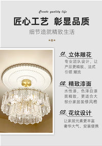 【小直径】法式PU灯盘白色简约圆形灯座棚顶造型仿石膏吊灯底座