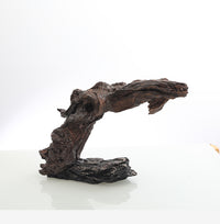 Simulated Driftwood Tree Root Aquarium Decor Resin Ornament