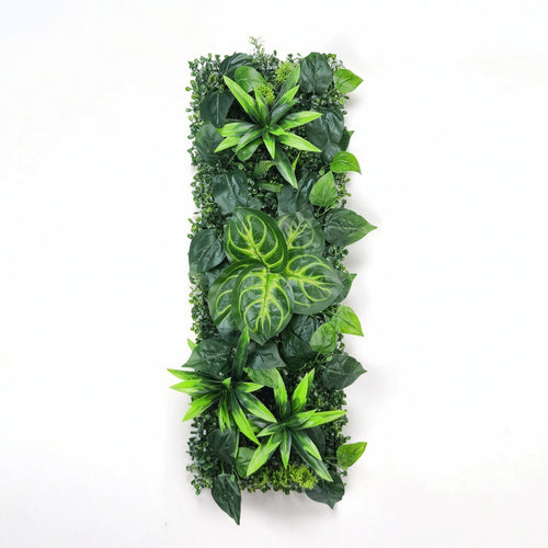 Artificial Plant Wall Panel Faux Greenery Wall Panel Outdoor for Balconies
