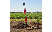 2 Pieces Post Hole Digger Double-Sided Sharp Blades Manual Post Hole Digger Double Shovel Labor Saving Tough for Agriculture