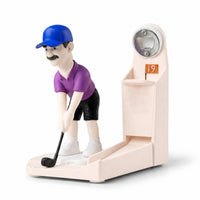 Standing Golfer Bottle Opener Built-in Golf-Themed Bottle Opener Compact Golfer Figurine Sturdy for Golfers, Office Desk