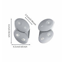 Multifunction Steering Wheel Switch Sturdy and Steering Wheel Control Button Clear Markings Automotive Interior Part