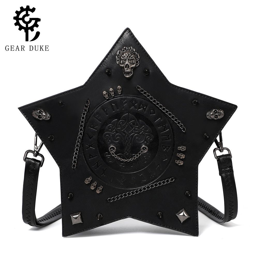 Gothic Skull Backpack for Women