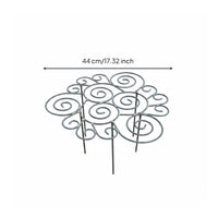 Floral Scroll Plant Support Decorative Garden Accessory Heavy Duty for Gardeners