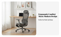 Ergonomic Mesh Chair Support Office Furniture 360-Degree Swivel