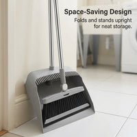 Living Room Household Cleaning Tools for Kitchen and Home, Foldable Broom and Dustpan Set for Students, Lightweight Small