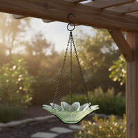 Bloom Bird Feeder Easy to Hang Hanging Bird Feeder Weather-Resistant for Balcony