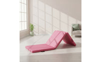 Waterproof Gymnastics Mat with Carry Handle Easy to Clean Training Mat with Carrying Handles Anti-Slip Foldable for Gymnasts, Kids, Stretching