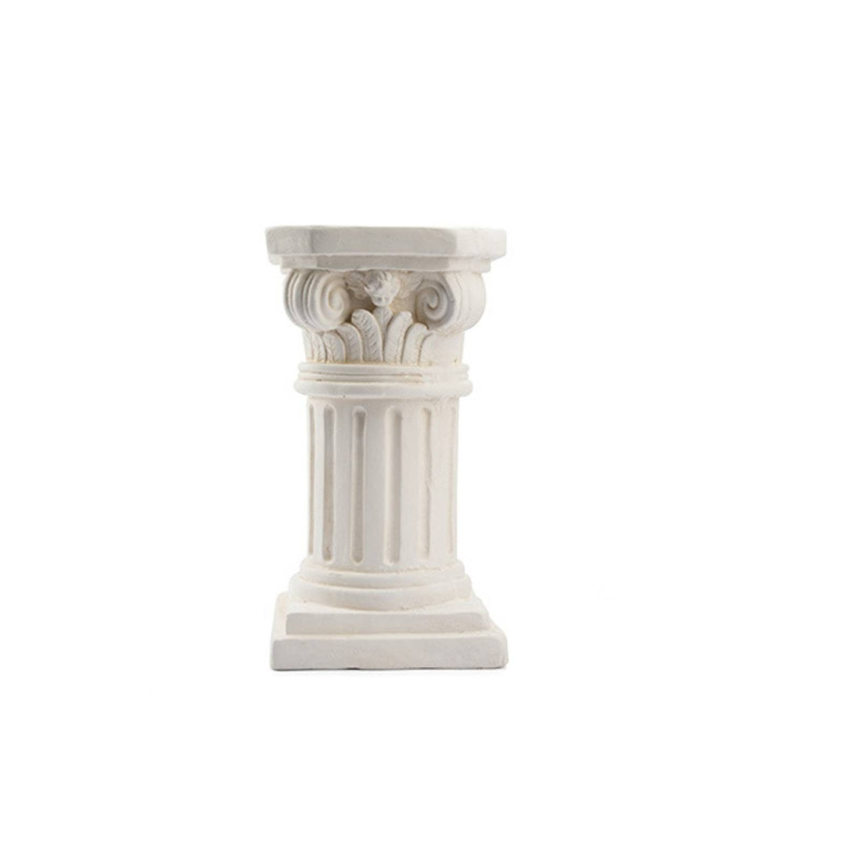 Roman Column Pedestal Architectural Classical Pedestal Decorative Roman Column for Patio, Courtyard, Balcony