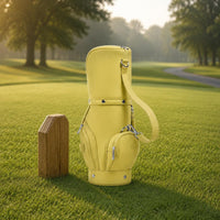Mini Golf Bag Multiple Pockets Portable Golf Shoulder Bag Club Carrier Compact Sports Accessory for Women