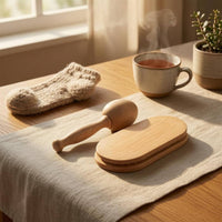 Darning Tool Kit Beech Wood Wooden Darning Mending Tool Smooth Finish