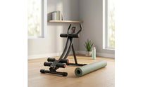 Ab Cores Exercise Machine Curved Frame Core Exercise Machine Sturdy Home Fitness Equipment for Indoors