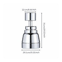 Rotating Faucet Extender Rotatable Splash Proof Faucet Extender