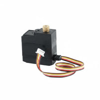 5 Wire Steering Servo Easy to Install Steel Gear Servo Low Noise Remote Control Part