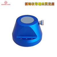 修表工具钢表带螺丝台手表表带双向对拧螺丝拆卸固定座港源精密
