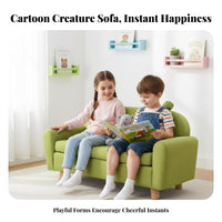 Fuzzy Character Seat Cute Cartoon Design creatureShaped Armchair Mini Size Long-Favorite Locationing Construction