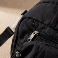 Crossbody Quilted Travel Bag Multi-Pocket Duffel Bag with Side Pockets Soft Organized for Travelers, Commuters, Weekend Trips, Gym