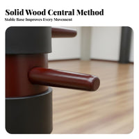 Long-Lasting Construction Hand Chun Wooden Training Apparatus Stable Design Hand Chun Training Apparatus Imported Hardwood Fitness Gear Space-Saving for Adults, Beginners, Home, Dojo, Training Studio, Garage