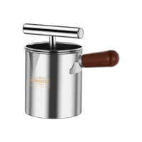 Stainless Steel Manual Juicer, Mini Portable with Spout Design
