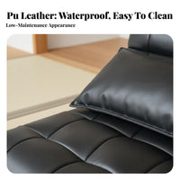 Quilted Floor Lounger Minimalist Design Lazy Sofa Multipurpose Use Full Figure Support for Students, Bedroom, Balcony